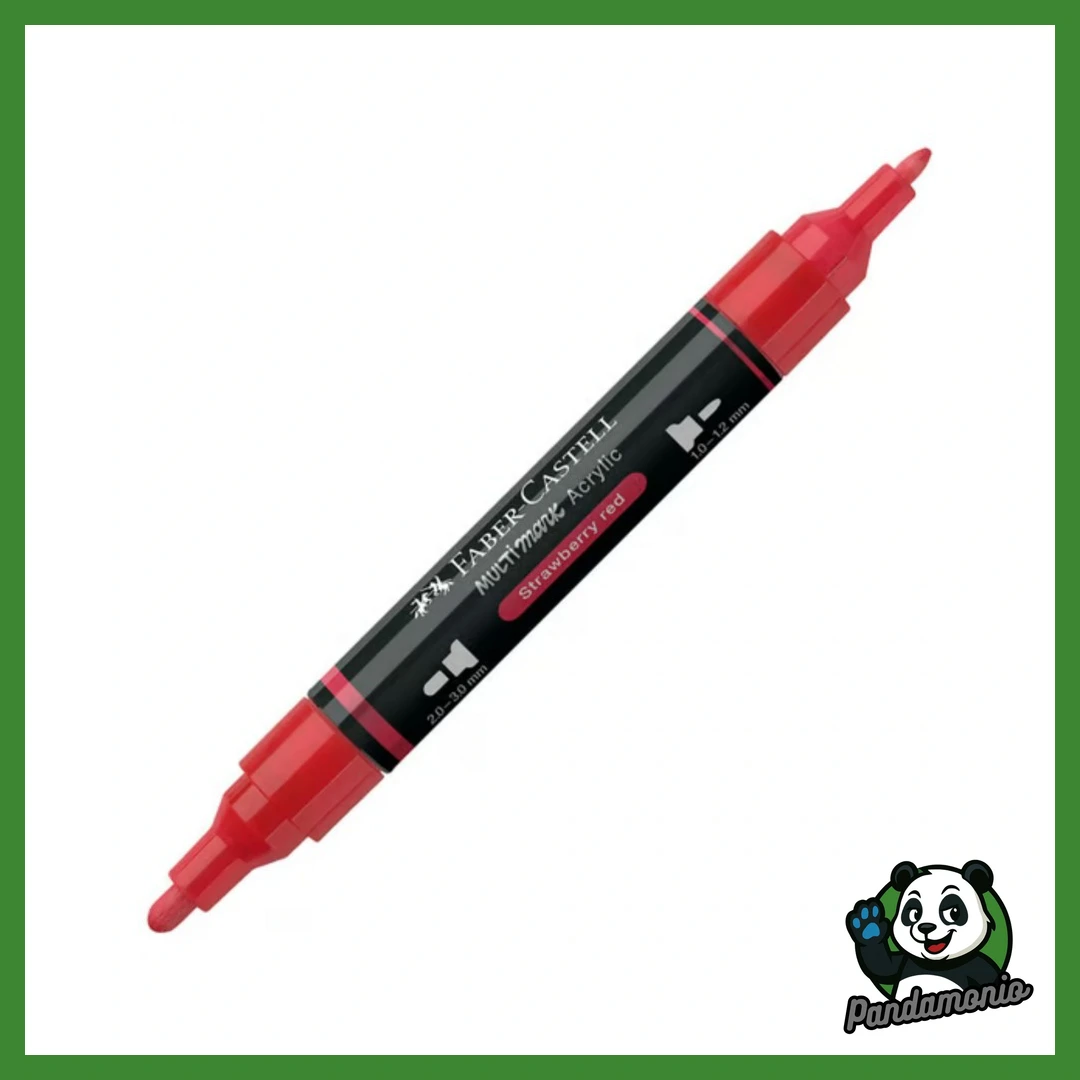 4005401859185 MARKER ACRILICO MULTIMARK - ROSSO FRAGOLA 219 - immagine 1