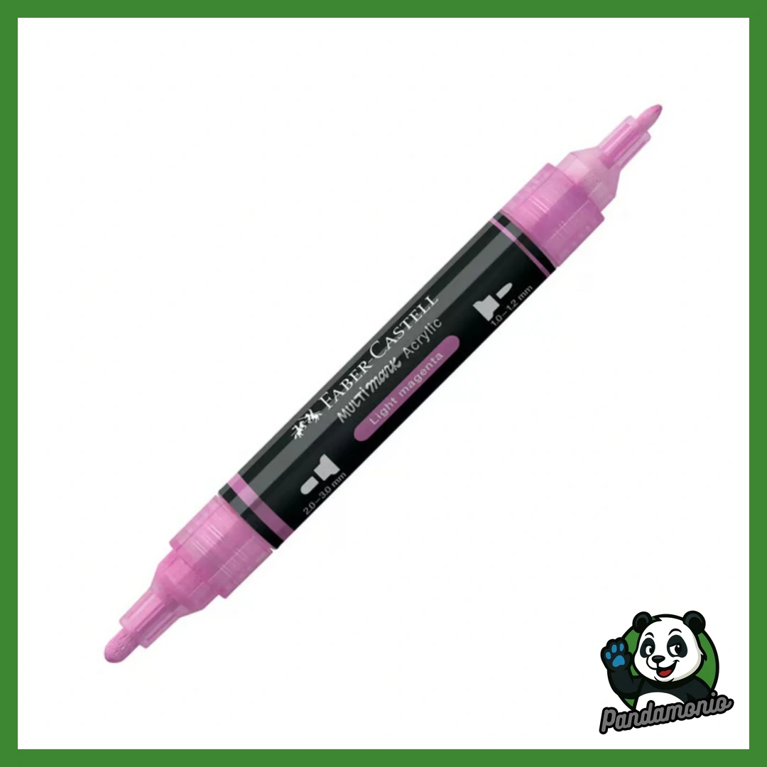 4005401859192 MARKER ACRILICO MULTIMARK - MAGENTA CHIARO 119 - immagine 1