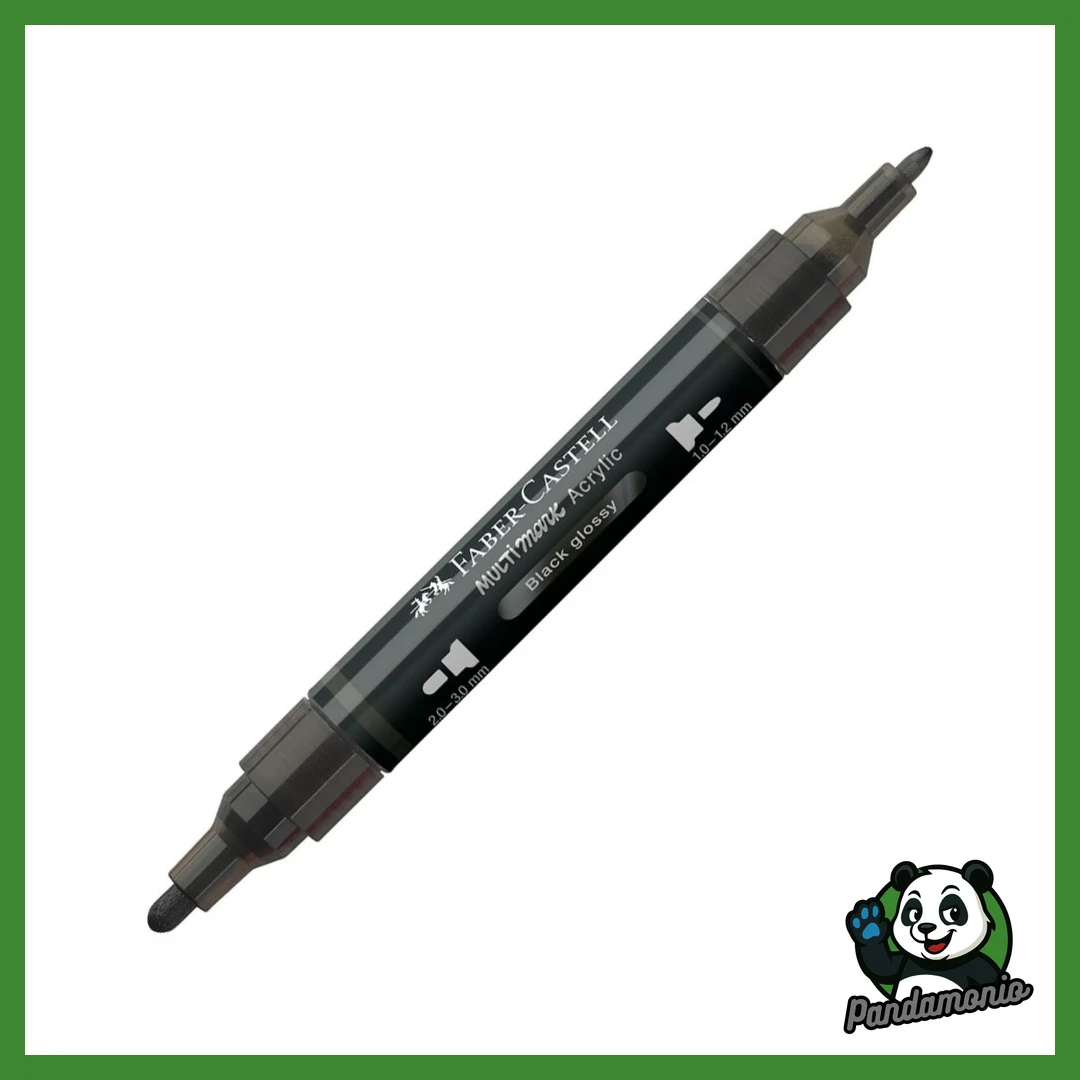 4005401859987 MARKER ACRILICO MULTIMARK - NERO LUCIDO 299 - immagine 1