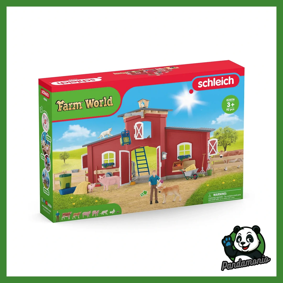 4059433652306 FARM - GRANDE FATTORIA CON ANIMALI E ACCESSORI - immagine 1