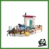 HORSE - BOX CON GIUMENTA E PULEDRO