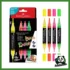 MARCATORI SHAKE&PAINT - BLACK EDITION - NEON 4pz.